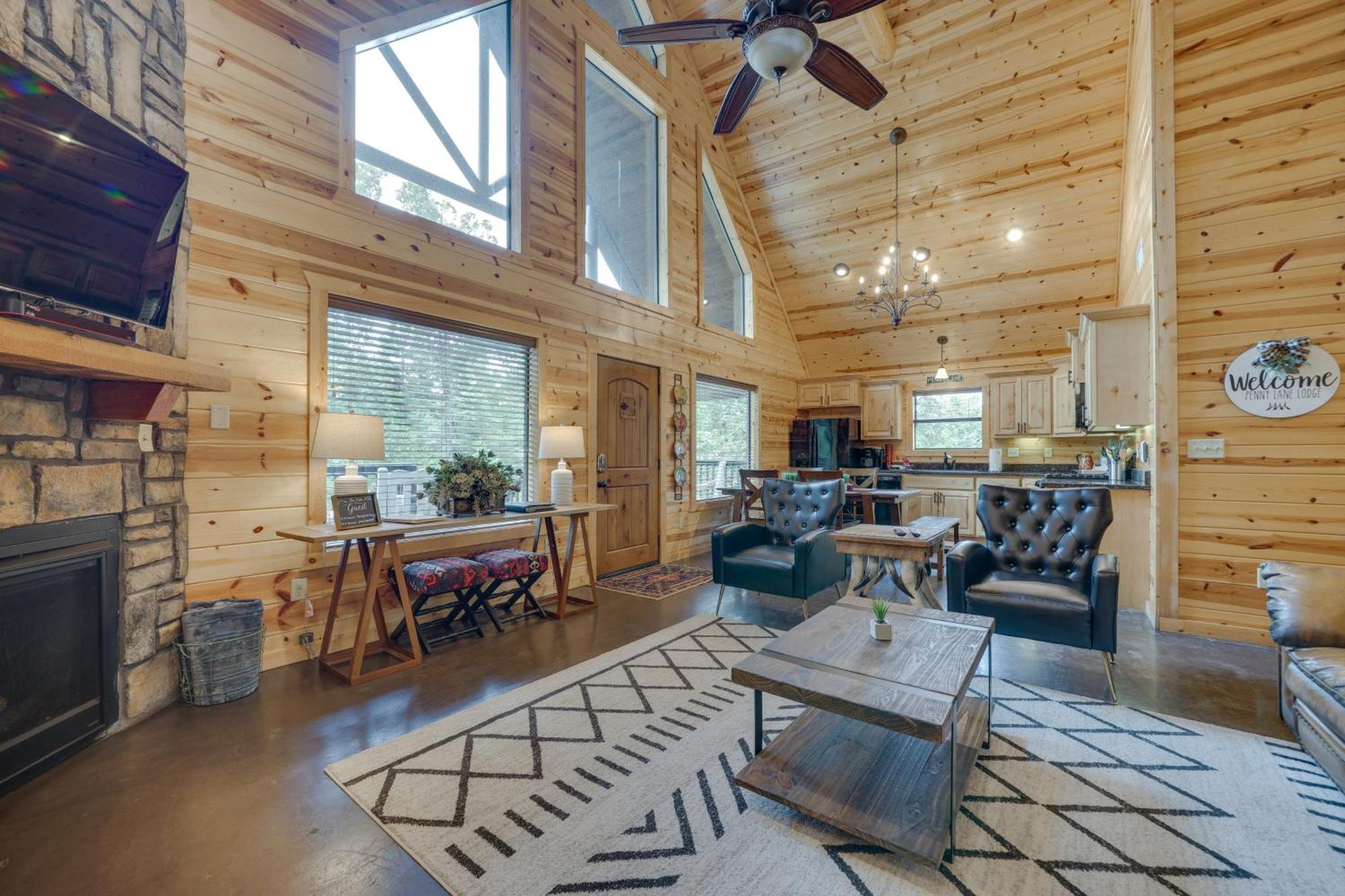 Penny Lane Lodge Broken Bow Cabin Less Than 6 Mi To Lake Exterior foto